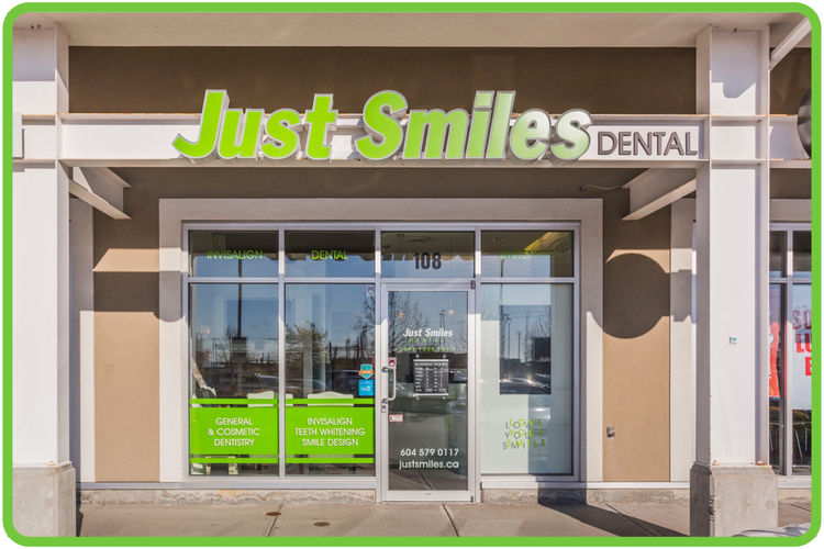 Just Smiles Dental Office Front - Dental Office in Surrey, BC